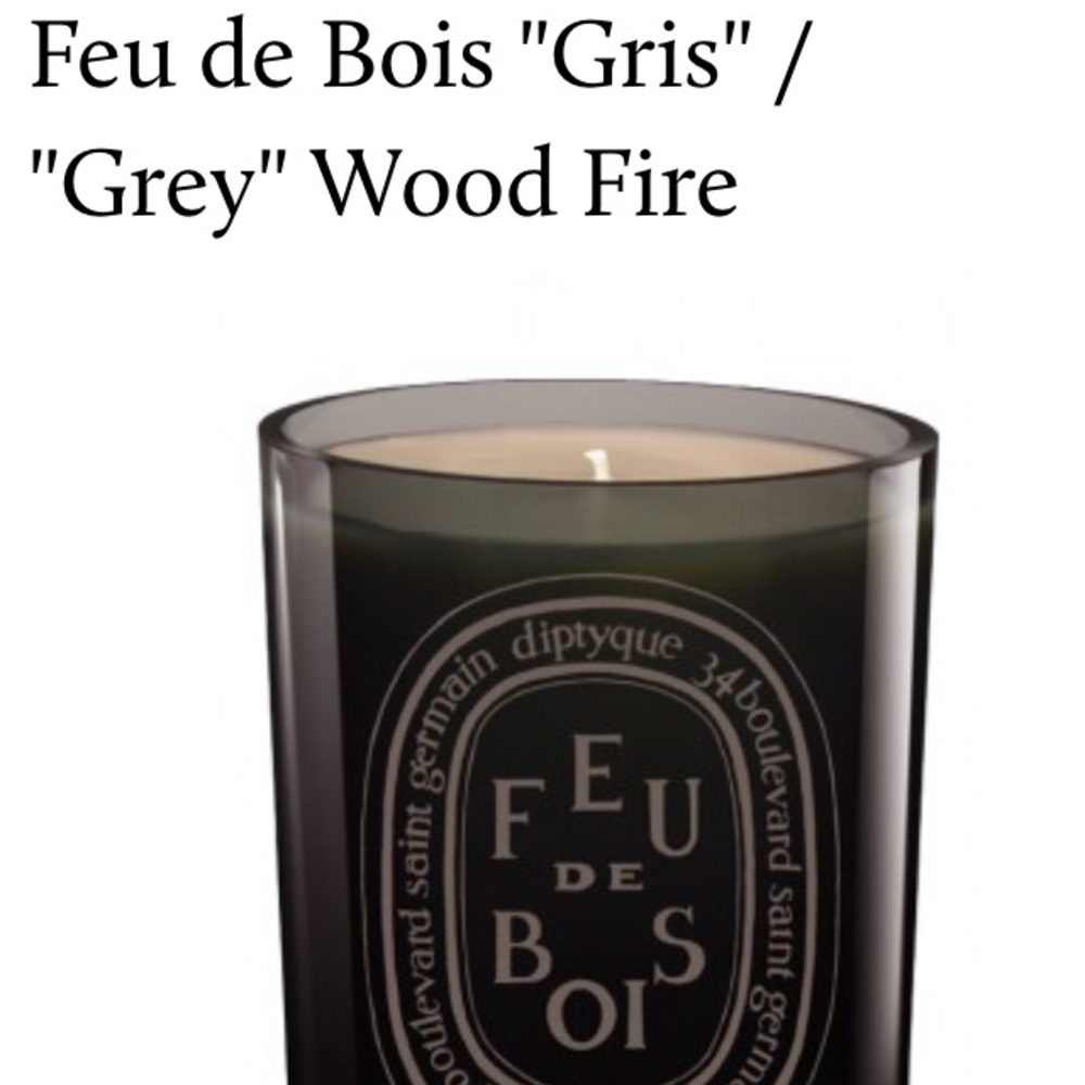 Diptyque Feu de Bois woody scent candle 10.2oz